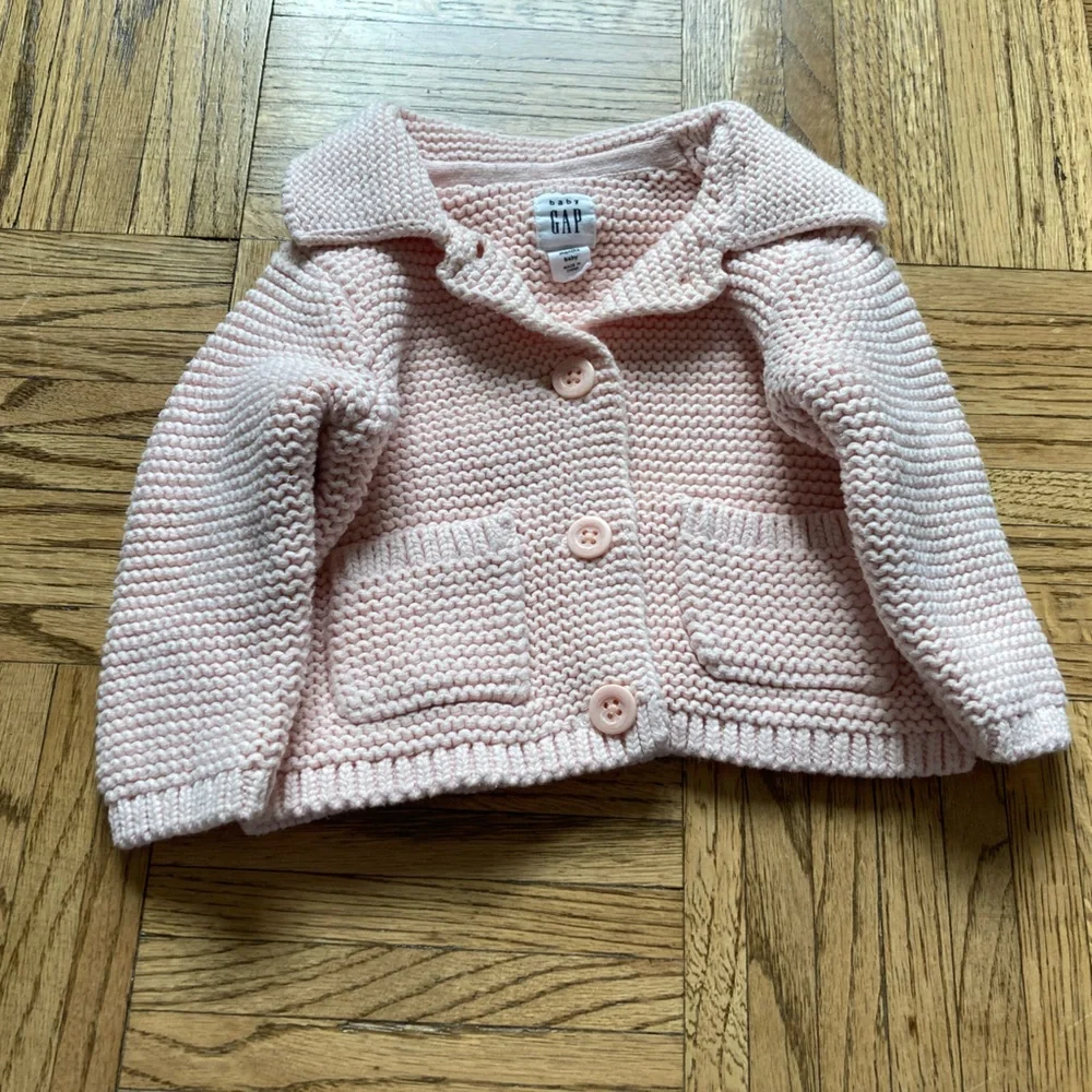 GAP Baby Pink Knit Sweater